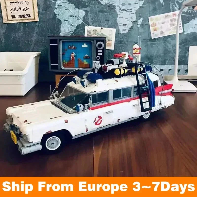 2352PCS Supercar Building Blocks Creative Vehicle Building Block Compatible with 10274 Toy Car Model Car Kit for Adults Gift