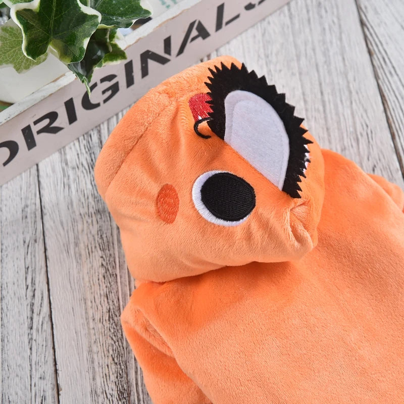 Orange Pet Apparel For Small Medium Large Dogs Funny Autumn Winter Cat Corgi French Bulldog Yorkie Hoodie Clothes XS 6XL Stuff