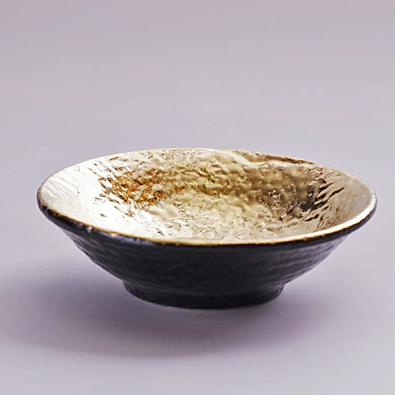 Ceramic Cutlery Set Sauce Dish Soy Sauce Dish Vinegar Dishes Snack Plate Seasoning Plate Try Dishes Bowl Flagon Wine Glass