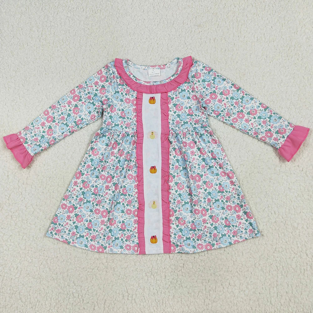 Hot Sale Baby Girls Clothes Thanksgiving Turkey Sibling Clothing Outfits Boutique Boys Clothes Infant Baby Rompers Girls Dress