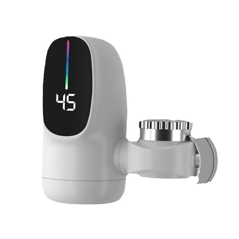 3000W Instant Hot Water Heater Faucet Electric Tankless for Kitchen Fast Heating Tap with Temperature Display