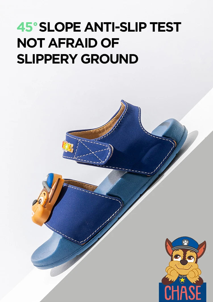 PAW PATROL Children's Sandals Outdoor Comfortable Non-slip Breathable Sandals Heel Strap Shoes for Boys And Girls