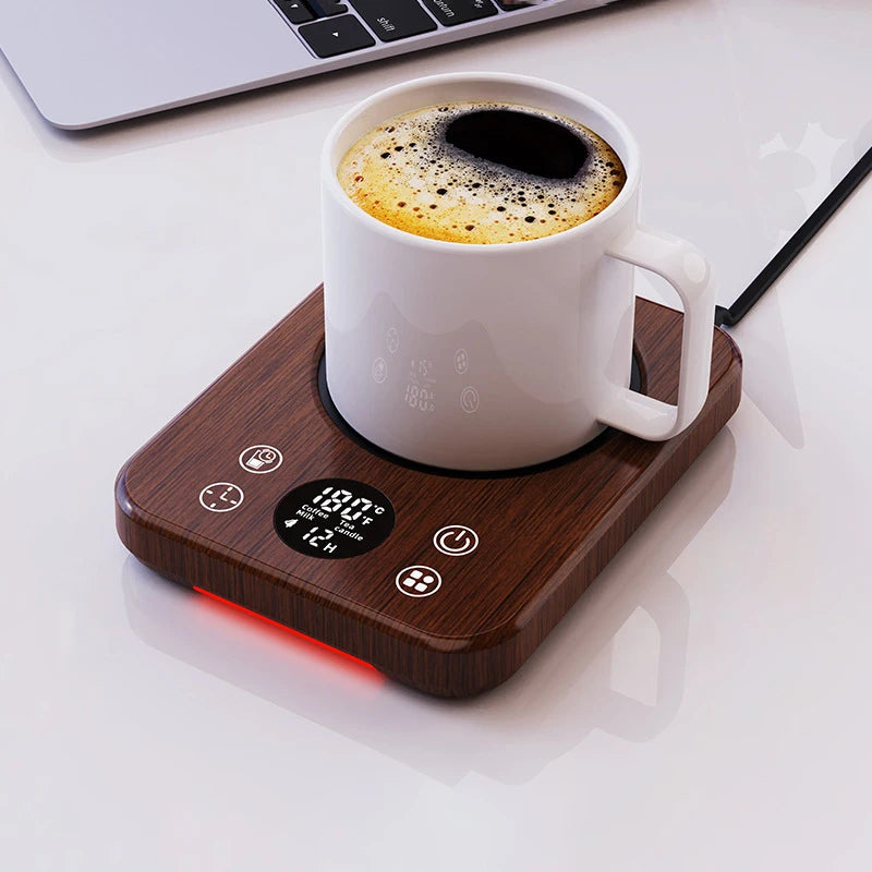 36W Coffee Mug Warmer Cup Heater Heating Pad Electric Hot Plate 9 Gear Temperature Warmer Coaster For Milk Tea Water 220V