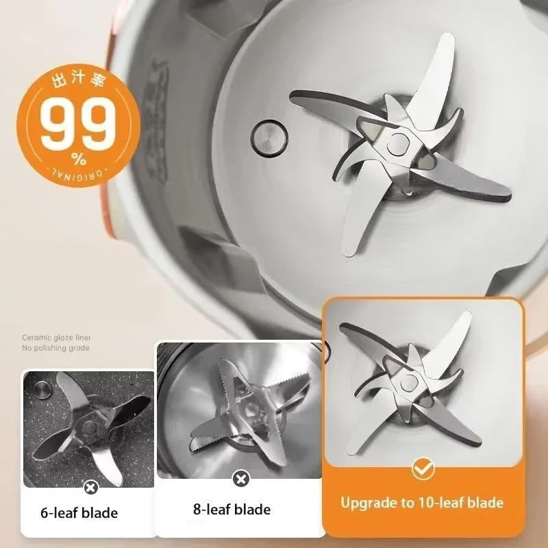 Fully Automatic Multifunctional Nut Milk Blender - Large Capacity 1500ml, Suitable For Making Nut Milk, Juice, Soy Milk For Home