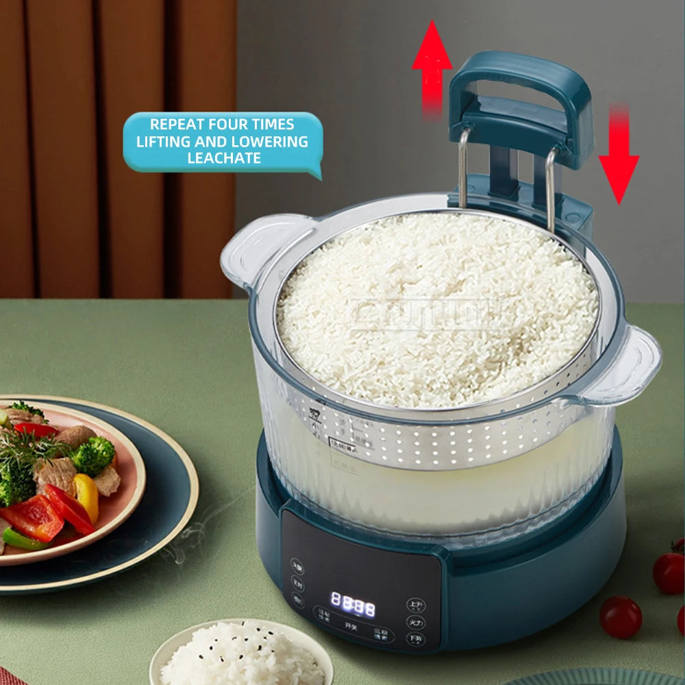 3L  Rice Soup Separation Lifting Electric Hot Pot Sugar-controlled Rice Cooker Household Intelligent Health Pot