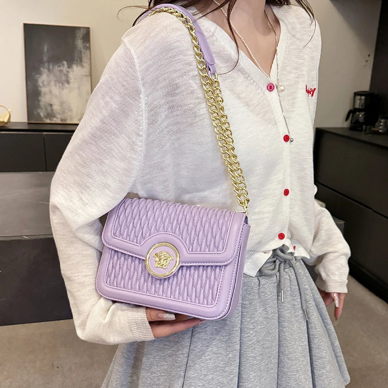 Leather Crossbody Bag Women's Shoulder Bag Messenger Bag Tote Bags Classic Elegant Luxury Brand