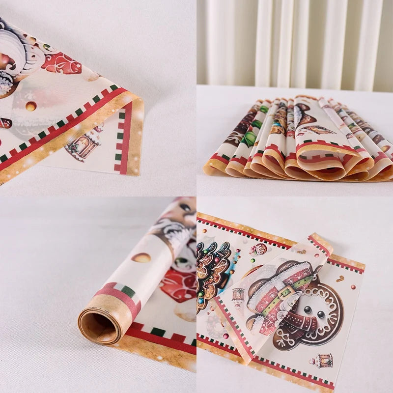 Christmas Table Runner Merry Christmas Decoration for Home Xmas Party Decor 2025 Navidad Notal Noel Ornament Happy New Year 2026