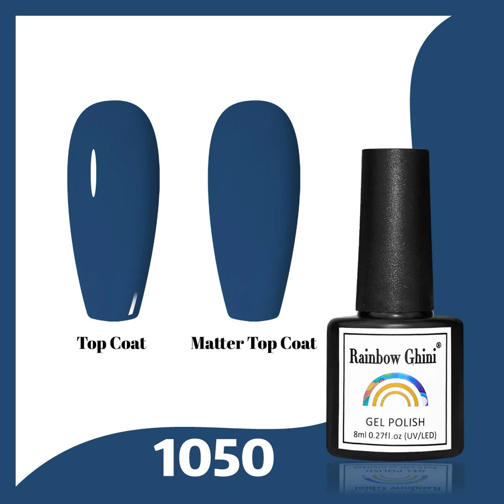 Gel Vernis à ongles semis permanents Paillettes 8Ml 150 couleurs