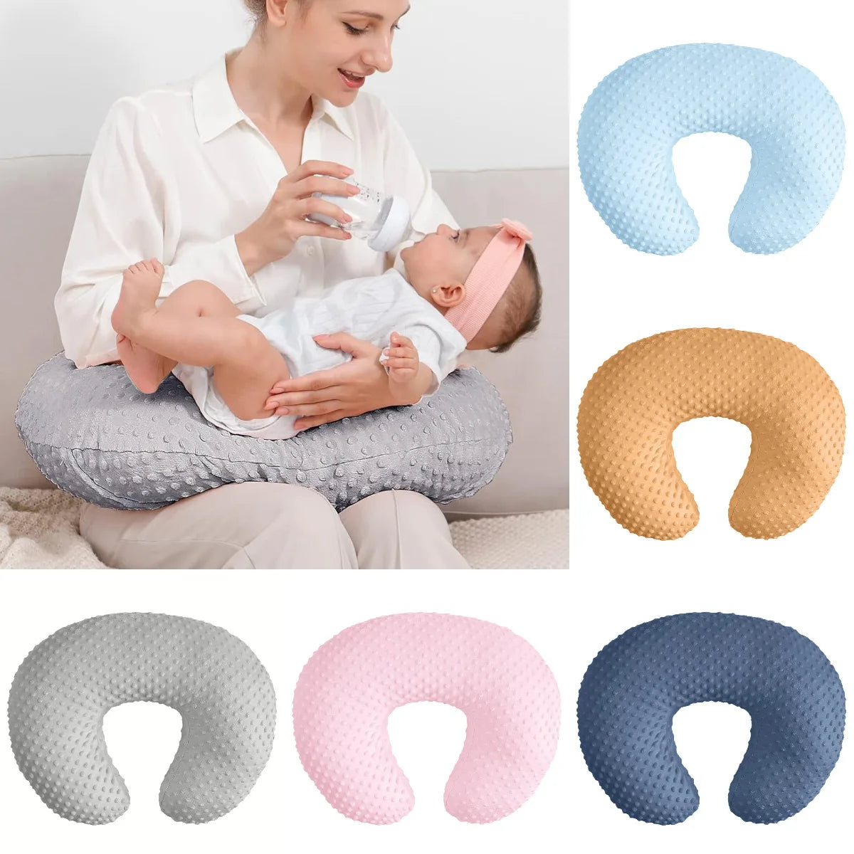 U Shaped Multifunctional Baby Breastfeeding Pillow Nursing Cushion Soft Comfortable Breastfeeding Pillow Baby Nursing Pillow New