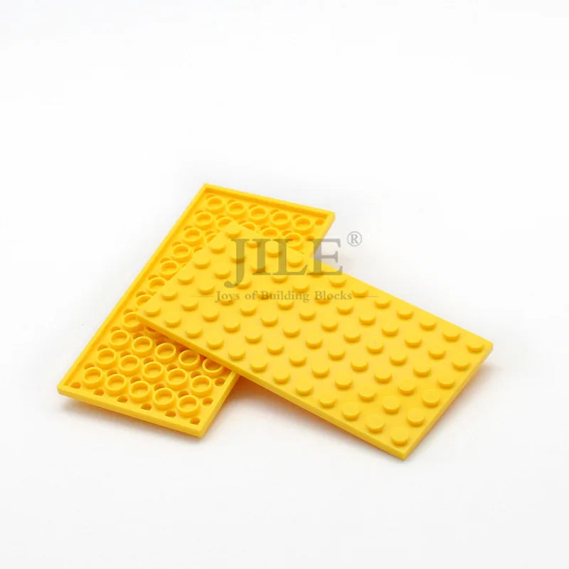 10pcs Moc Base Plate 6x12 3028 DIY Creative Enlighten Basics Building Blocks Bricks Compatible with Assembles Particles Toys
