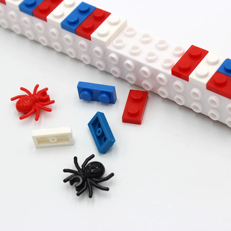 Pinliving DIY Spider Color Building Blocks Photo Frame ,Handmade Creative Activity Gift,Picture Frame For Home Decoration