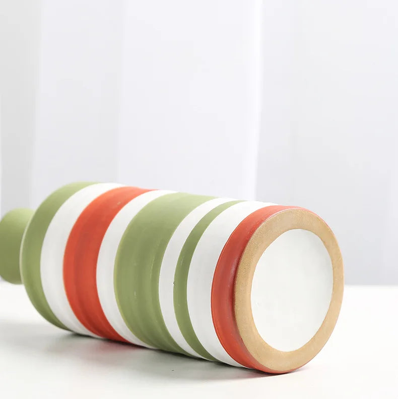 European-style ins porcelain vase decoration TV cabinet Study home decoration flowers tabletop crafts