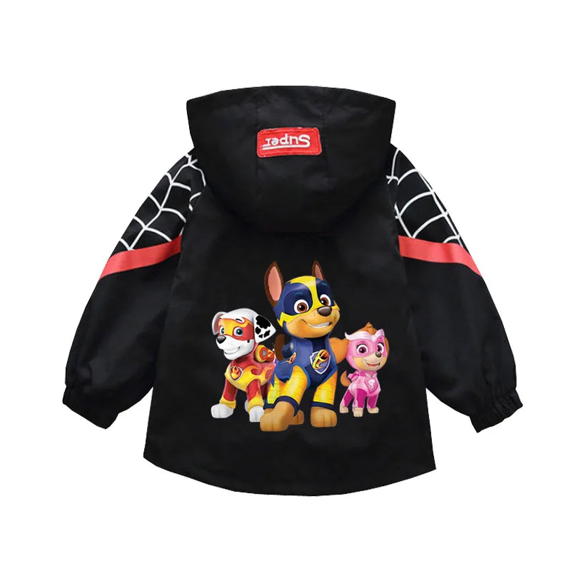 Sweat à capuche veste Manteaux Automne pat patrouille