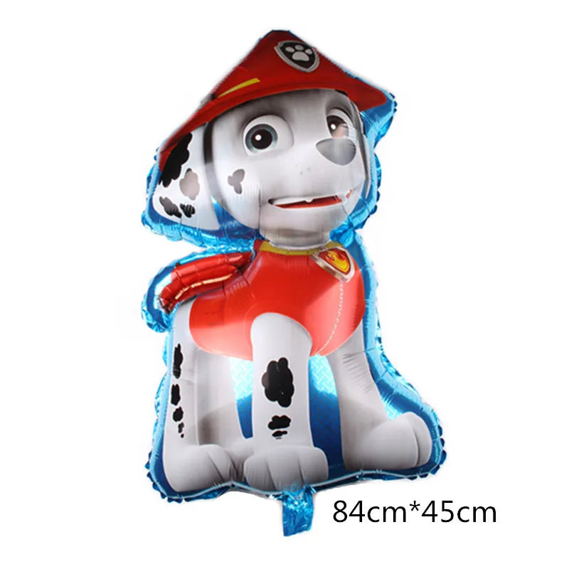 PAW Patrol Birthday Decor Foil Balloon Paw Patrol Party Supplies Toys Children Birthday Party Decoration Supplies Baby Shower