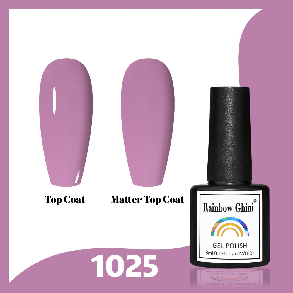 Gel Vernis à ongles semis permanents Paillettes 8Ml 150 couleurs