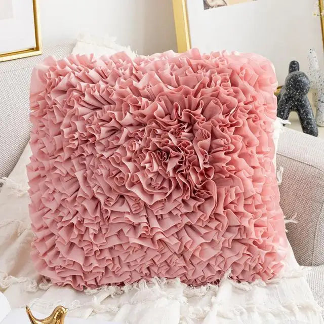 1pc floral pattern pillowcase with a waist pillowcase 45x45cm bohemian style suitable for home decoration