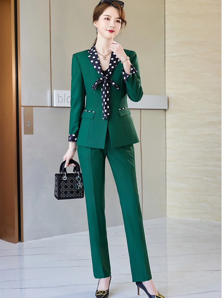 Ensemble 2 pièces veste et pantalon élégant