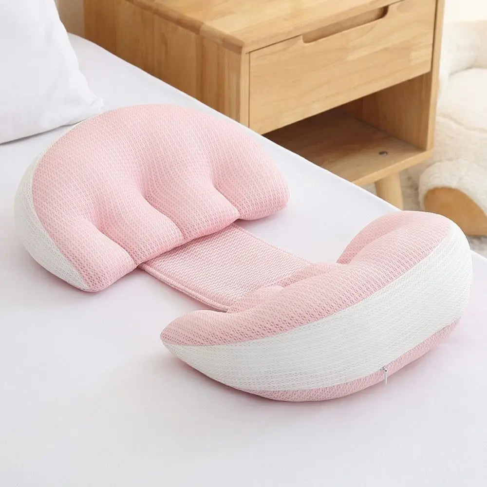 Pregnant Women's Waist Pillow U Shaped Comfort Maternity Pillow Soft Abdominal Support Pregnancy Cushion Sleeping Cushion