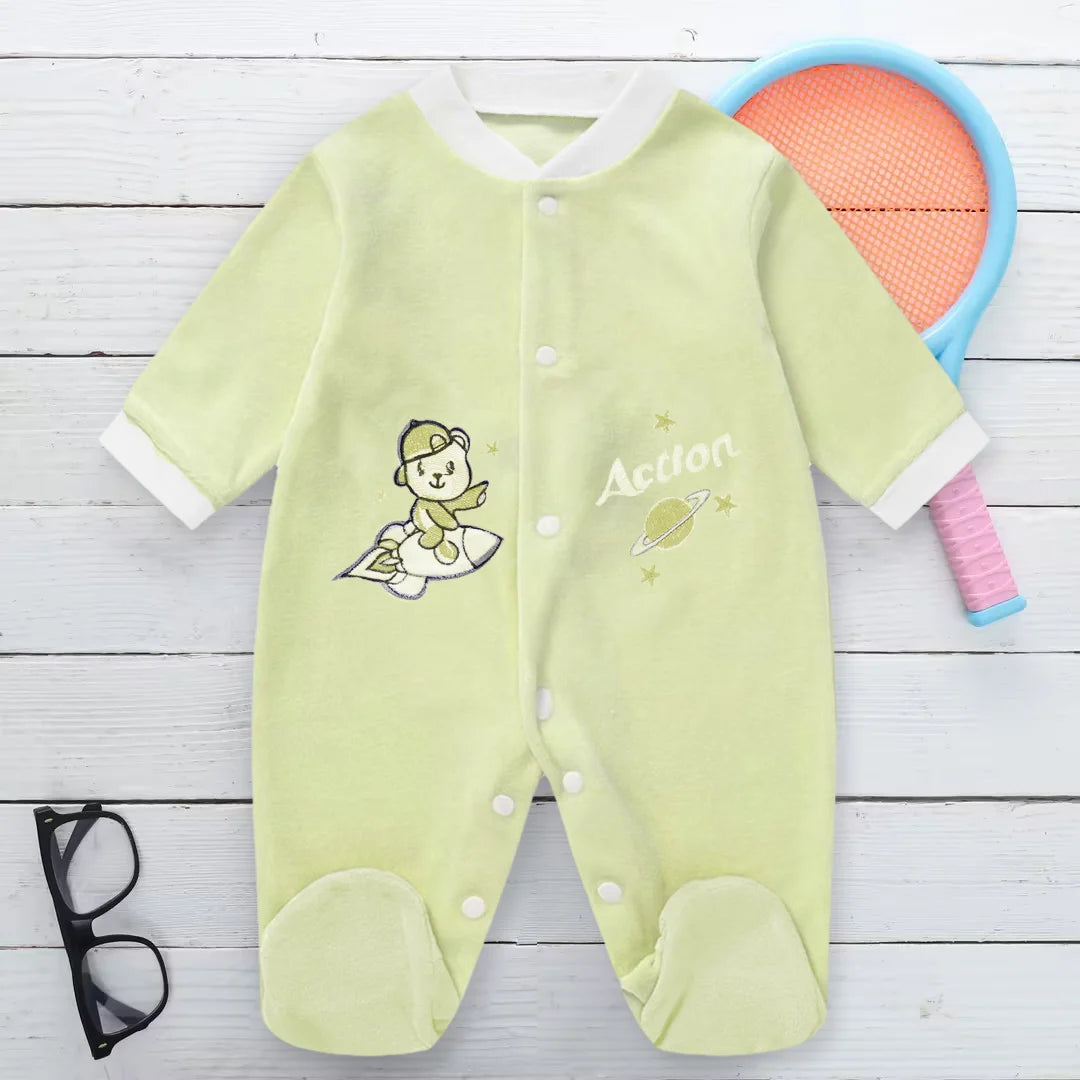 Baby Girl Clothes For Baby Clothes 0 To 12 Months Boys Clothing Newborn Baby Things Bodysuits One-pieces Cartoon Fleece Pajamas