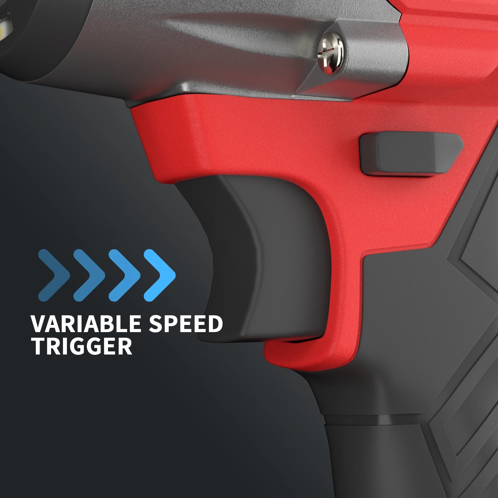 Feytory Cordless Impact Wrench,1/2" Brushless Power Impact Gun,1500N.m Electric Wrench with 4 Sockets&12PCS Screwdriver Bits