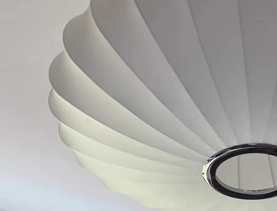 New Fabric Restaurant Living Room Chandelier Personality Bar Hotel Dining Room Staircase Lamp New Chinese Style Lantern Zen Lamp