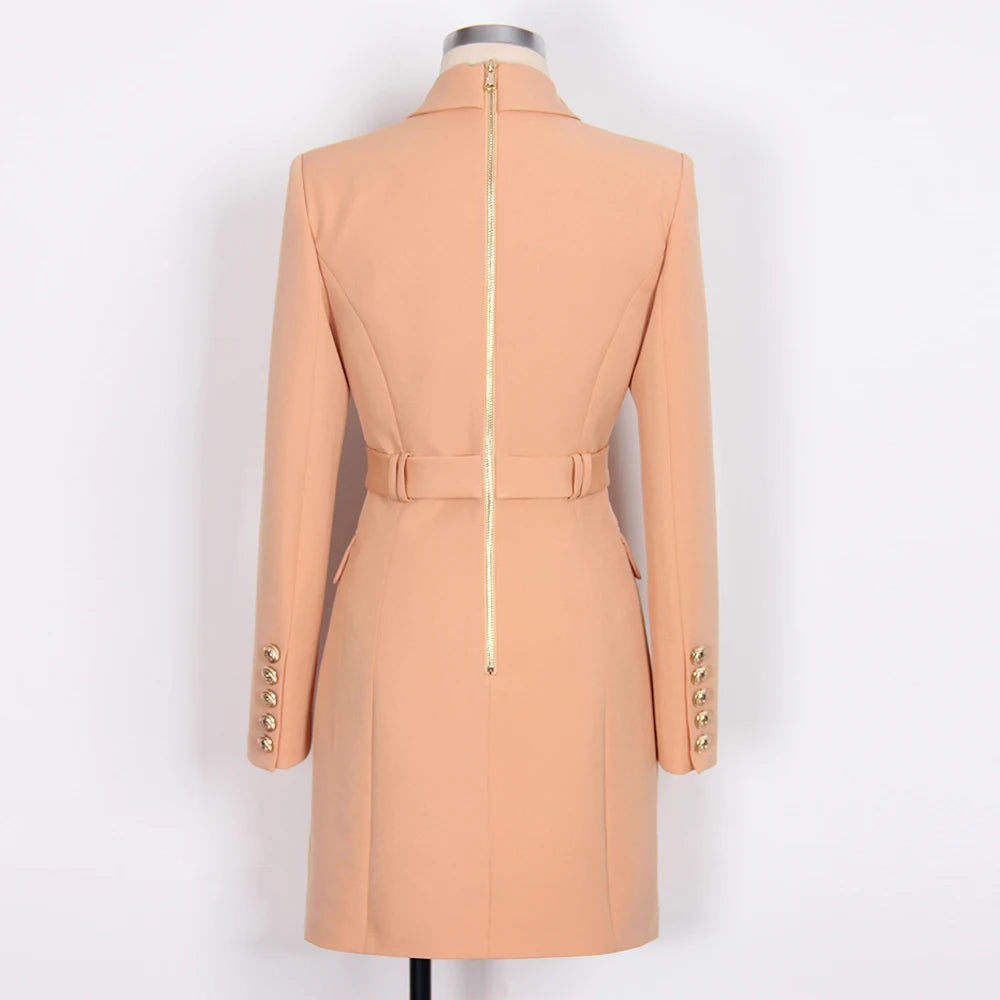 Suit Skirt Spring And Autumn New Temperament Ladies High-quality Waist And High Goddess Professional Suit Dress Jacket Female