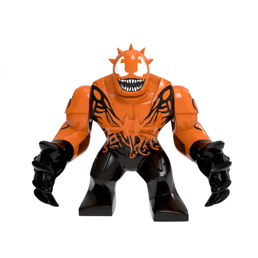 Hot Marvel movie Avengers DIY superhero 3D model character set building block assembly toy children's birthday gift boy girl