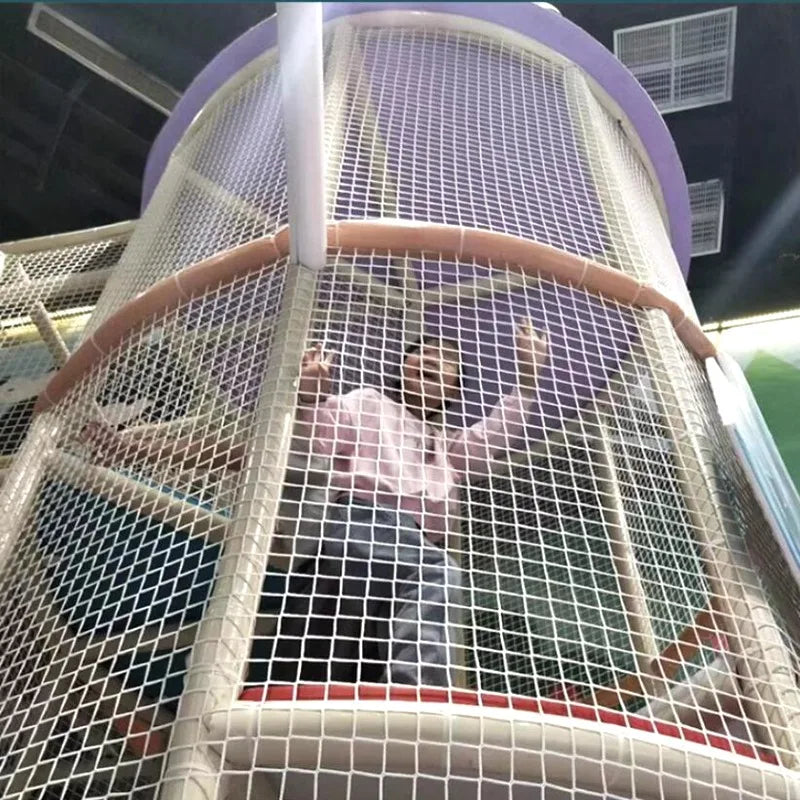 4mm Knotless Rope Net For Children's Playground Safety Fence No Knot Trampoline Stairs Anti Fall Mesh Netting