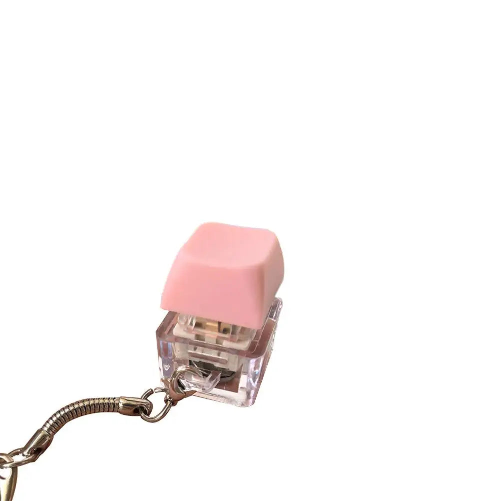 Decompression 9 Keyboard Key Toy For Adults Antistress Toys Boys Girls Anti Stress Finger Keyboard Games Keychain ﻿