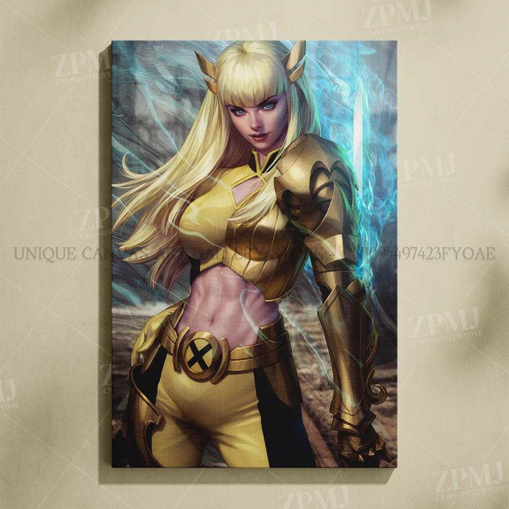 Marvel Comics Female Characters Canvas Pictures Home Decoration Paintings Poster HD Prints Wall Art The Avengers Room Frameless