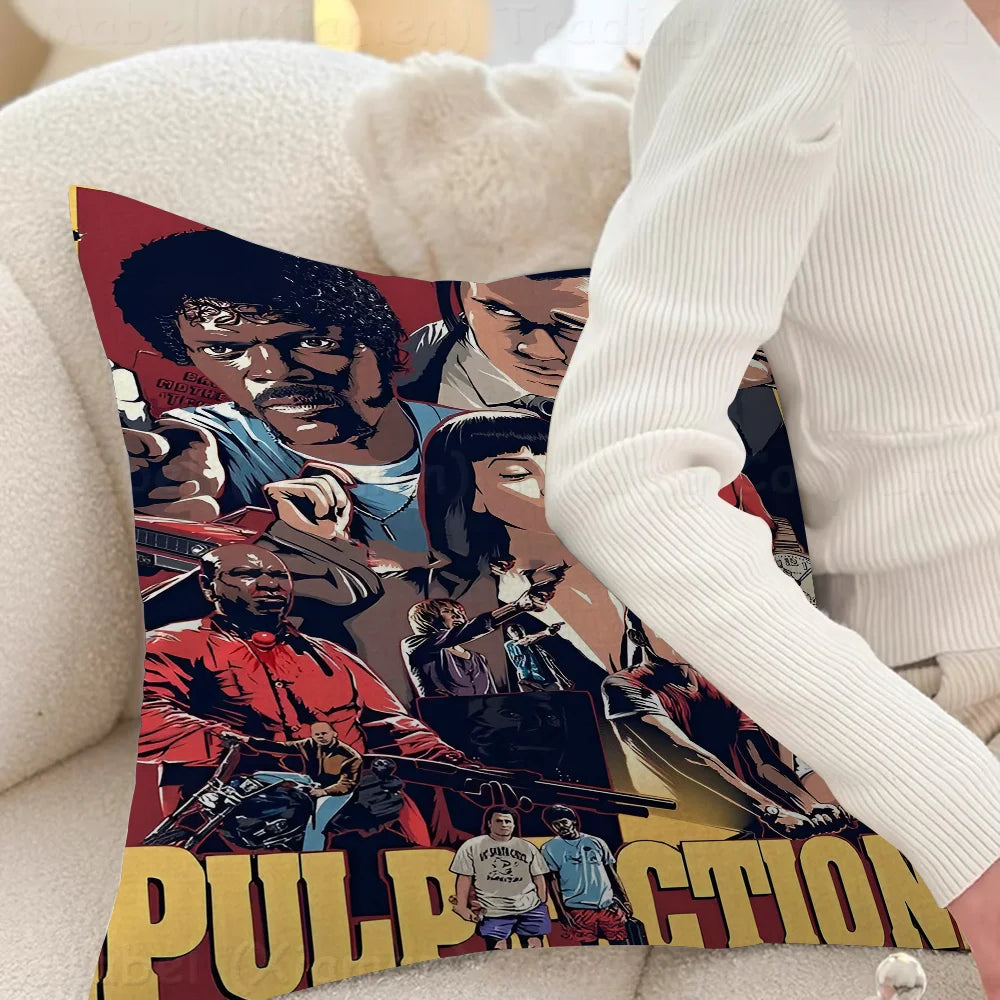 Pulp Fiction Pillow Cover Sofa Cushion Cover Home Room Decoration Children Gift