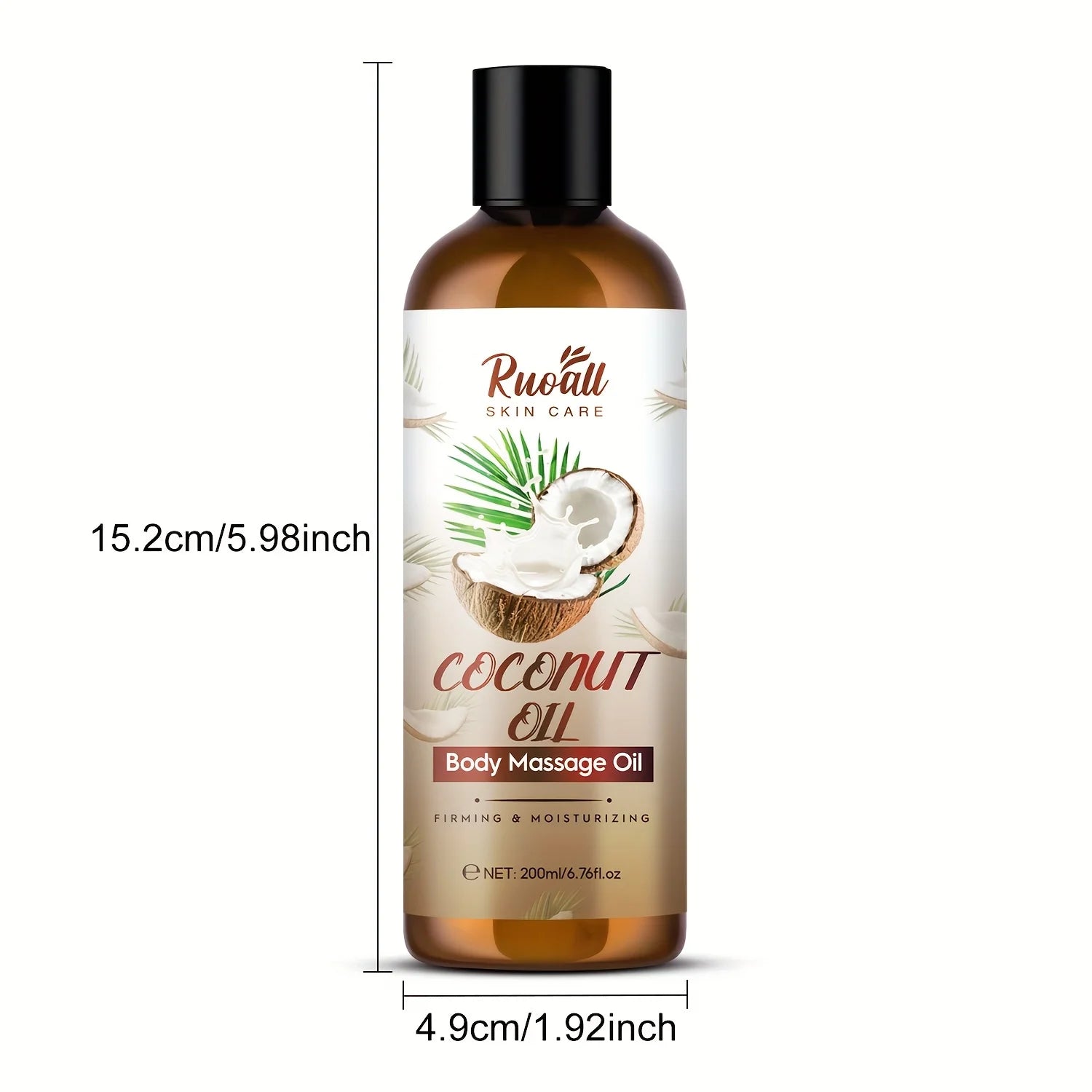 Coconut Oil Body Massage Essential oil, Rich in coconut oil extract essence, Can be used for body massage,long-lasting fragrance