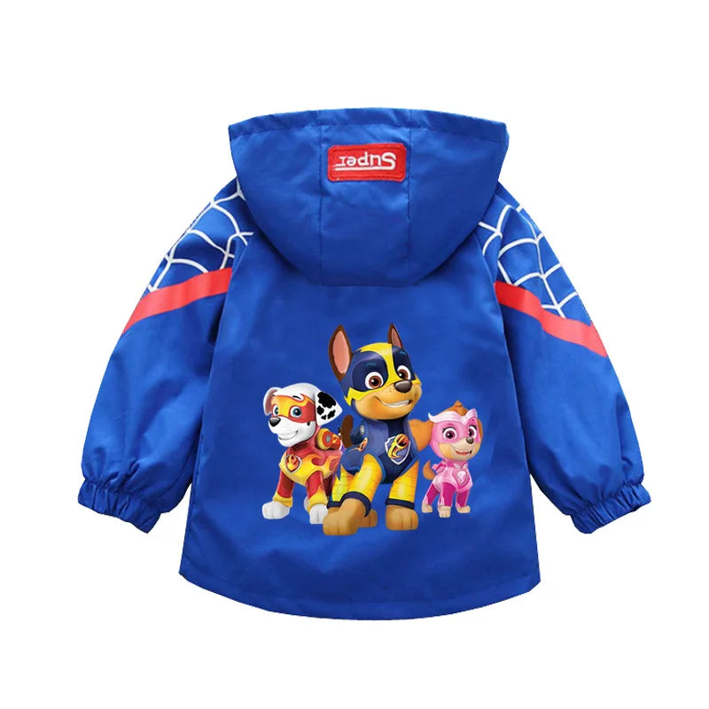 Sweat à capuche veste Manteaux Automne pat patrouille