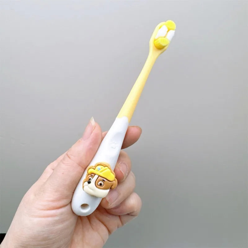 PAW Patrols Children Cartoon Cute Toothbrush Chase Skye Kids Anime Fashion Toothbrushes Boy Girl Oral Hygiene Accessories Gifts