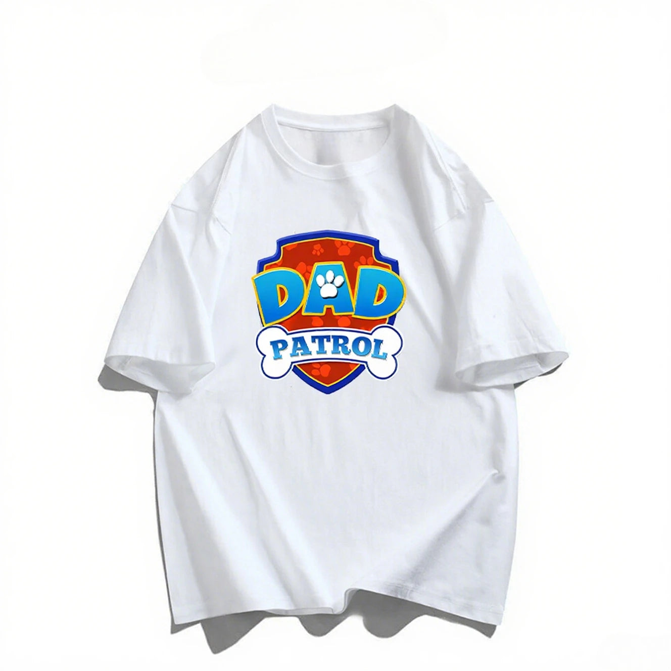 Paw Patrol T-Shirt Mother Harajuku Daily Casuals Clothes Streetwear Father Women Men Family Gifts Autumn and winter innerwear