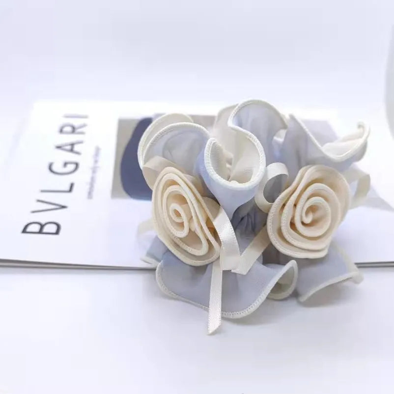 Élastique pour cheveux Fleur