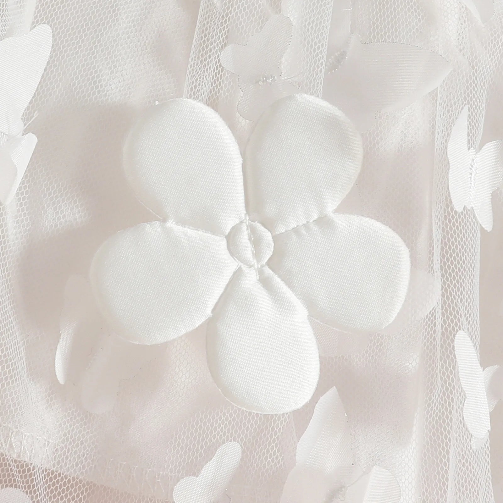 0-2Y Baby Girl Clothes 2Pcs Set Butterfly Tulle Patchwork Bow Baby Dresses for Newborn Girls and Headband Princess Party Outfit