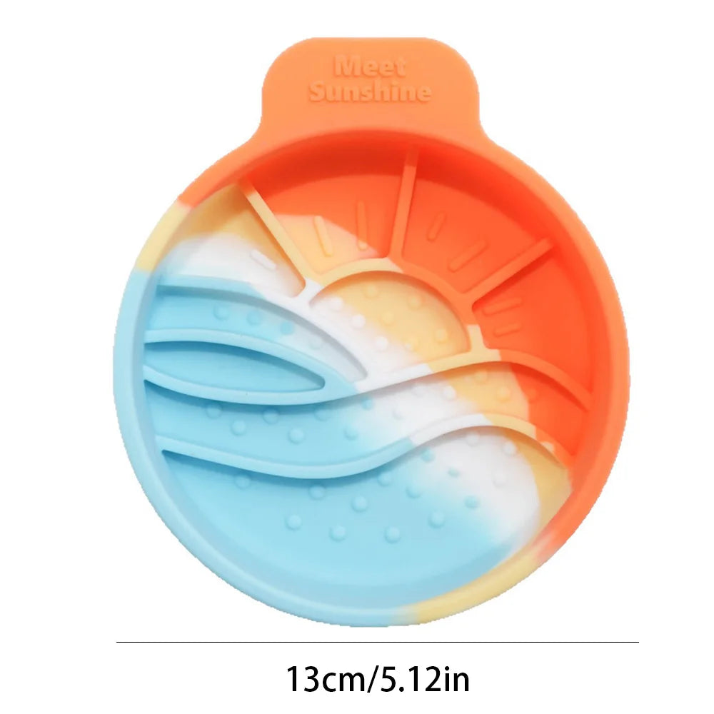 وعاء تغذية بطيء للقطط، وعاء طعام للحيوانات الأليفة مضاد للاختناق، وعاء تفاعلي غير قابل للانزلاق للقطط للطعام الجاف/الرطب والماء،