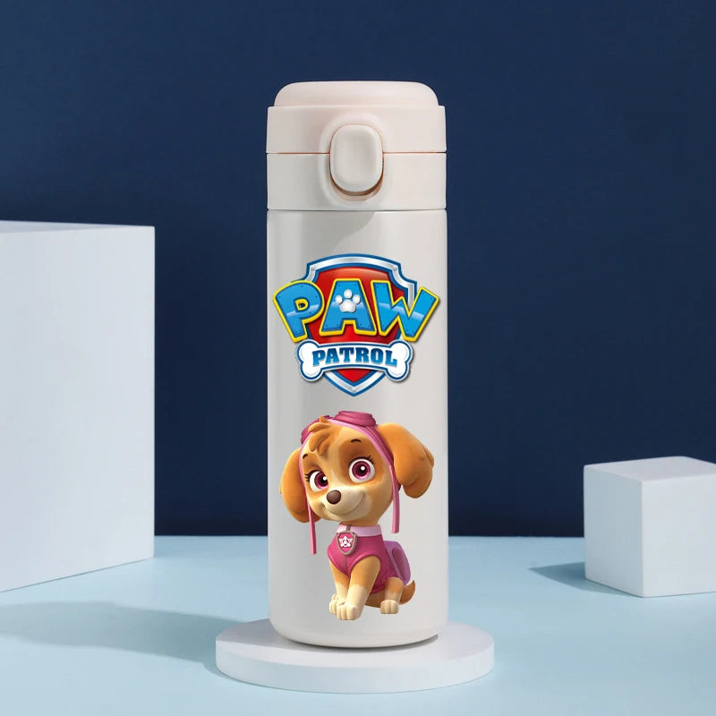 PAW Patrol 420 ML Thermos Mug Anime Kawaii Cartoon 304 Stainless Steel Portable Water Cup Travel Water Bottle Cups Kids Gifts