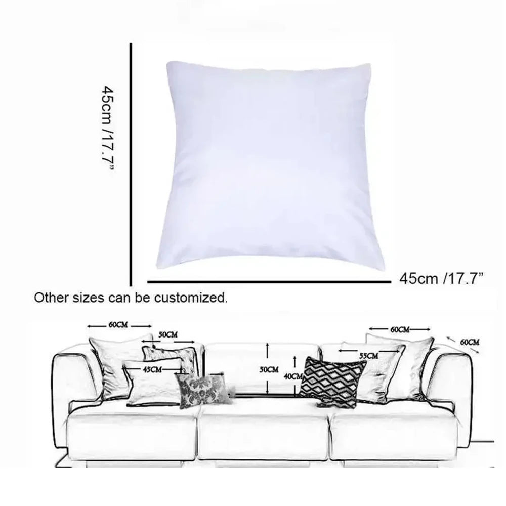 Christmas Plaid Pillow Case Sofa Living Room Bedroom Double-sided Printing Square Cushion Nap Time Pillow Case