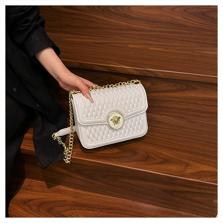 Leather Crossbody Bag Women's Shoulder Bag Messenger Bag Tote Bags Classic Elegant Luxury Brand