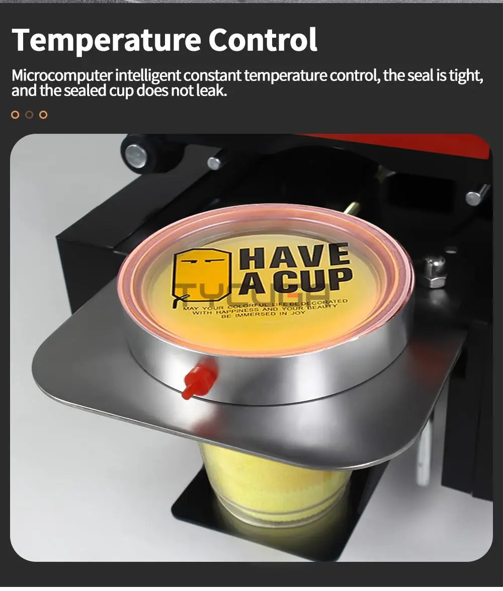 Cup Sealer Automatic Milk Tea/Coffee Shop Plastic/Paper Cup Sealing Machine 9/9.5CM Electric Bubble Tea Film For Business 220V