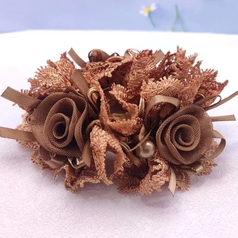 Élastique pour cheveux Fleur