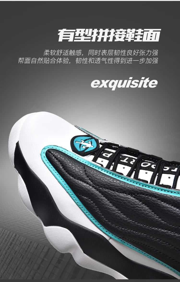 High Quality Mens Fitness Basketball Shoes Basketball Shoes Mens Sneakers Autumn High Top Anti-skid Outdoor Sneakers
