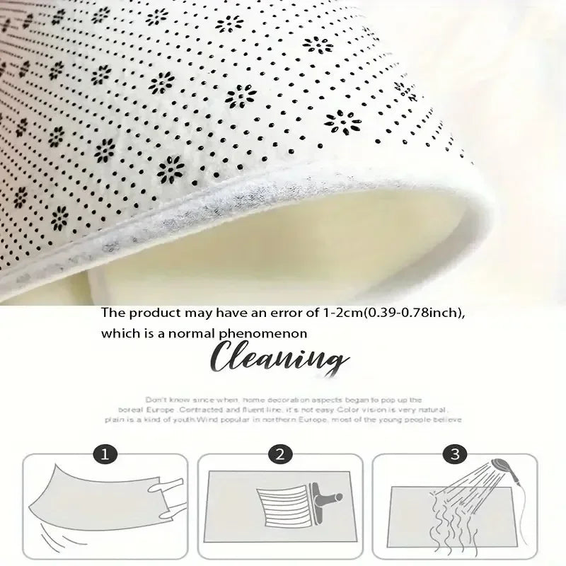 Playful Camper Car Printed Floor Mat for Living Room and Bedroom Anti-Slip Carpet Cozy Welcome Rug Home Decor Festivals Gifts