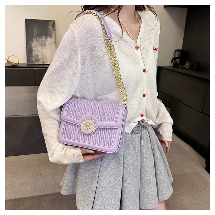 Leather Crossbody Bag Women's Shoulder Bag Messenger Bag Tote Bags Classic Elegant Luxury Brand