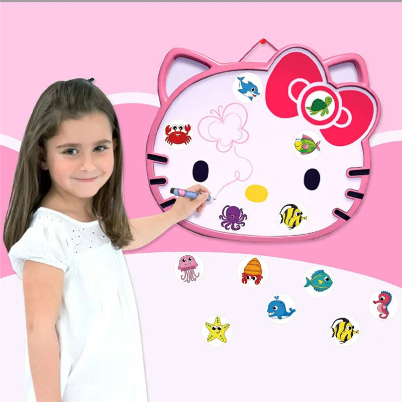 50-500 Cute Fish Thank You Stickers Kawaii Kids Sea Cartoon Sticker Roll for Christmas Gift Seal Student DIY Scrapbooking Craft