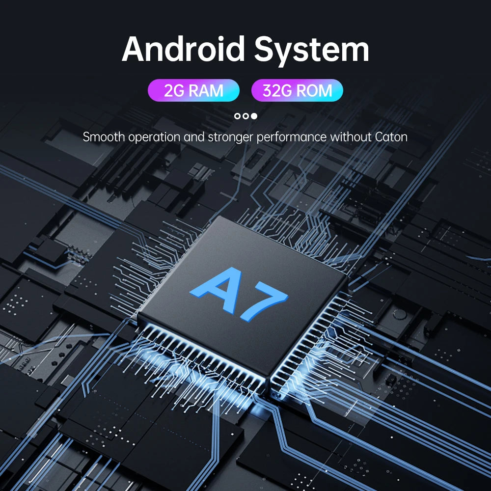 Car Radio 2 Din Android 11 Carplay Android Auto Car Stereo Multimedia Player Universal 7 Inch GPS Bluetooth RDS For VW Nissan