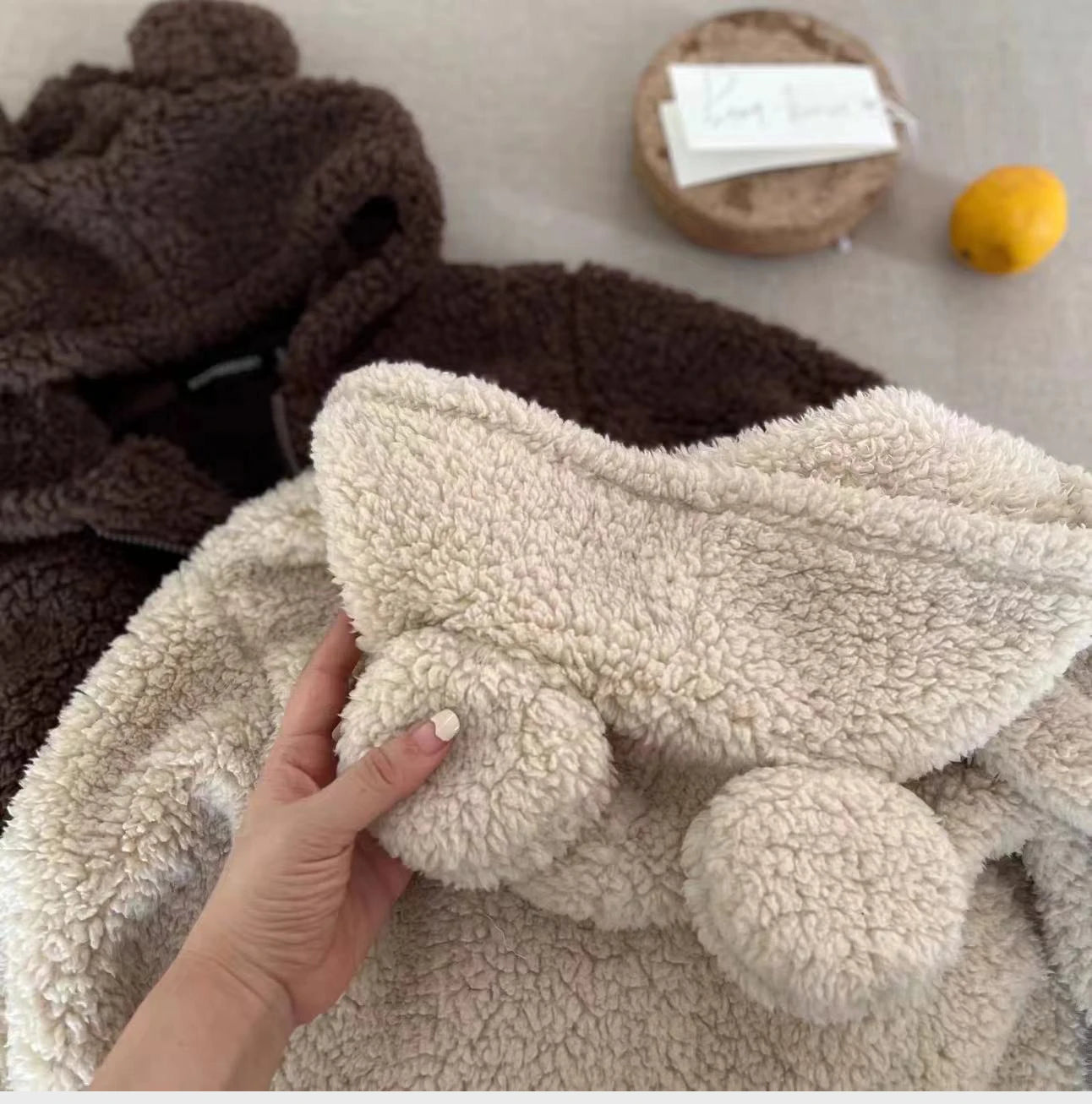 Ircomll New Children Outerwear Baby Long Sleeve Plus Velvet Thick Coat Infant Girl Casual Jacket Toddler Boy Warm Fleece Tops