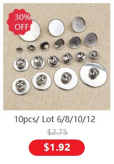 100pcs/Lot High Quality Stainless Steel Gold Plated Earring Back Plug Ear Studs Back Earring Stopper DIY Jewelry Making Supplies